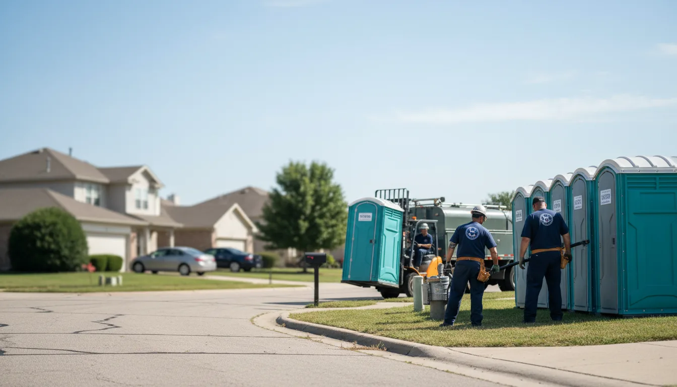 Porta Potty Rental in West Monroe, LA near me